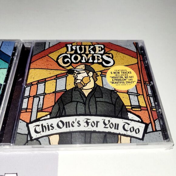 NWT Luke Combs This One's For You & Too CD Lot Of 2 Plus Bonus Collectible Pins - Picture 4 of 7